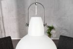 Lampa Fabric Light industrialna biała - Invicta Interior 3